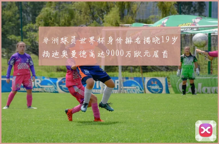 非洲球员世界杯身价排名揭晓19岁扬迪奥曼德高达9000万欧元居首